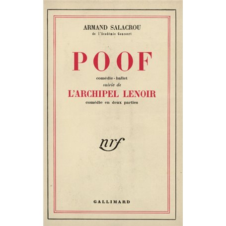 Poof / L'Archipel Lenoir