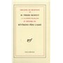 Discours de réception à l'Académie française et réponse du Révérend Père Carré