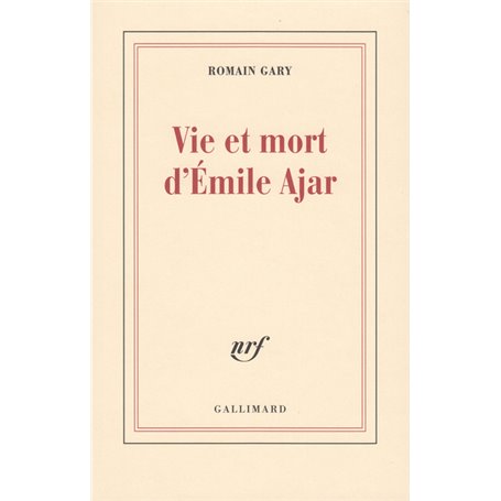 Vie et mort d'Émile Ajar