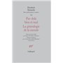 Par-delà bien et mal - La Généalogie de la morale