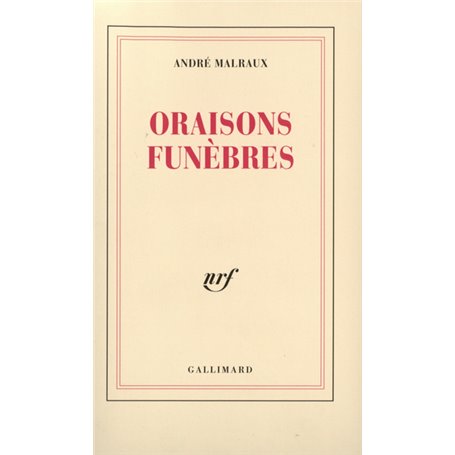Oraisons funèbres