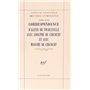 Correspondance d'Alexis de Tocqueville avec Adolphe de Circourt et avec Madame de Circourt