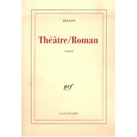 Théâtre/Roman