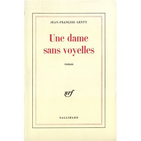 Une dame sans voyelles