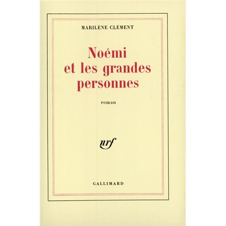 Noémi et les grandes personnes