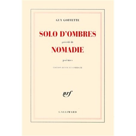 Solo d'ombres/Nomadie