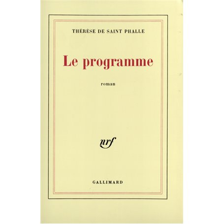 Le programme