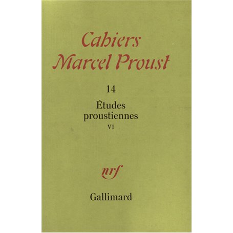 Études proustiennes