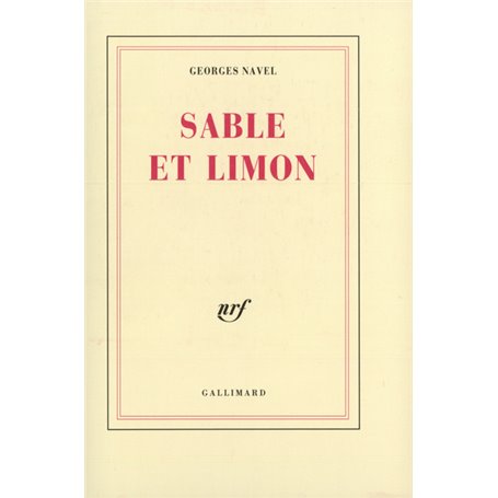 Sable et limon