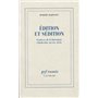 Édition et sédition