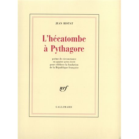 L'hécatombe à Pythagore
