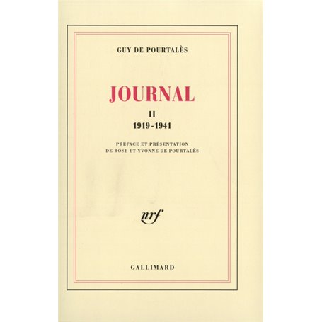 Journal, II