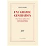 Une Grande génération
