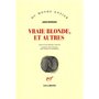 Vraie blonde, et autres