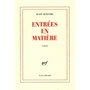 Entrées en matière