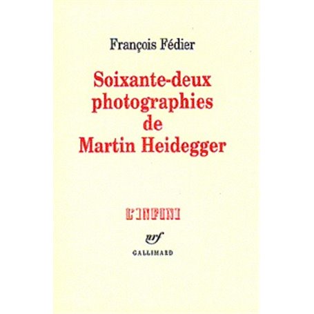 Soixante-deux photographies de Martin Heidegger