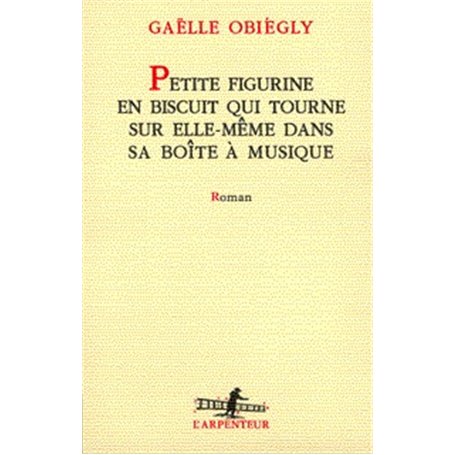 Petite figurine en biscuit qui tourne sur elle-même dans sa boîte à musique