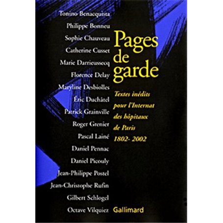 Pages de garde