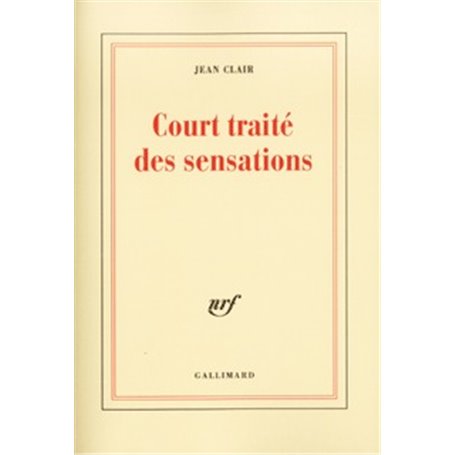 Court traité des sensations