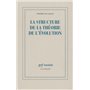La structure de la théorie de l'évolution