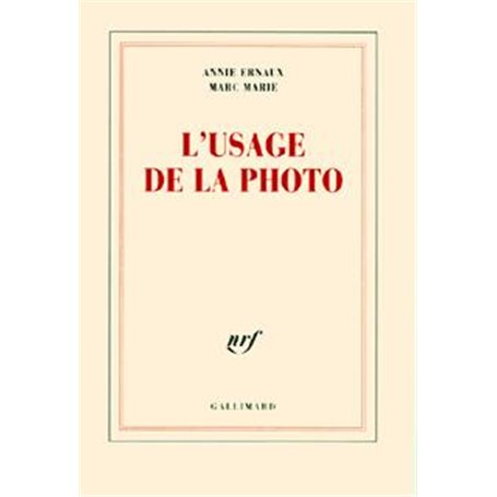 L'usage de la photo