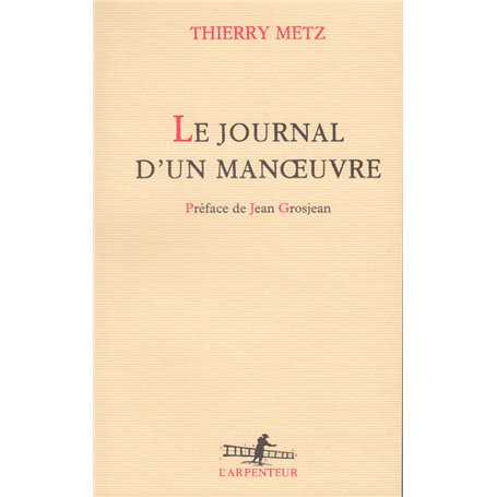 Le journal d'un manoeuvre