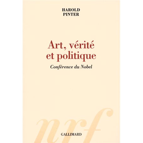 Art, vérité et politique