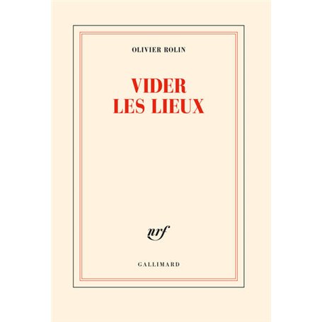 Vider les lieux