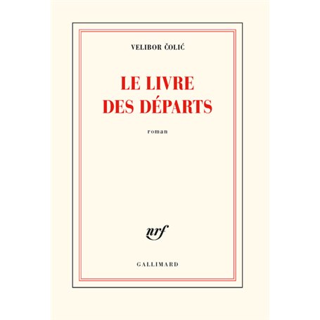 Le livre des départs