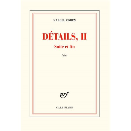 Détails, II