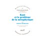 Kant et le problème de la métaphysique