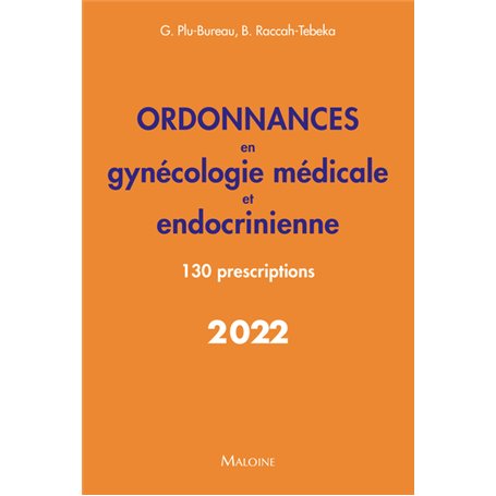 Ordonnances - gynecologie medicale et endocrinienne 2022