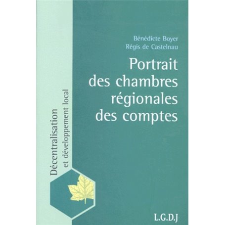 portrait des chambres régionales des comptes