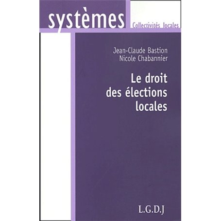 le droit des élections locales