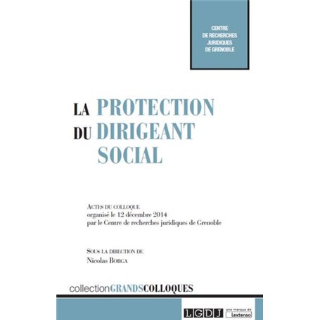 la protection du dirigeant social