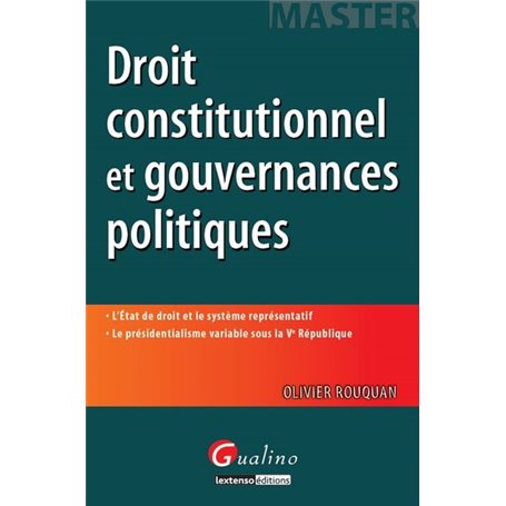 droit constitutionnel et gouvernances politiques