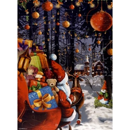 Calendrier de l'avent - La forêt enchantée - Evangelisti