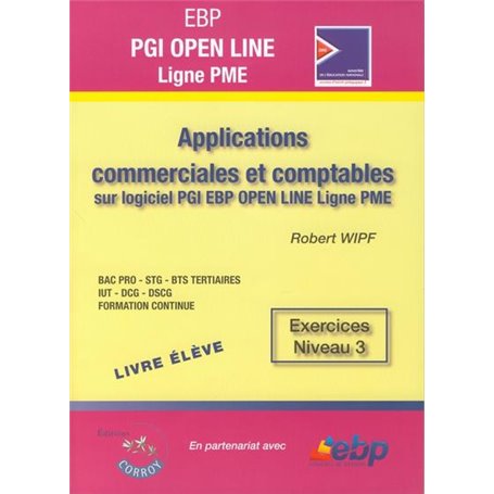 EBP PGI OPEN Ligne PME - Livre élève