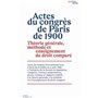 Actes du congrès de Paris de 1900