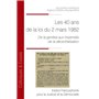 Les 40 ans de la loi de décentralisation du 2 mars 1982