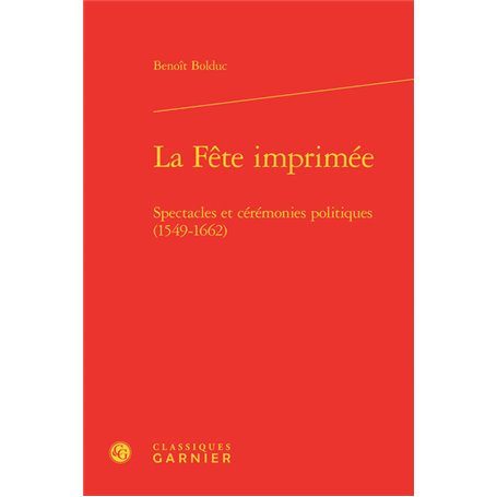 La Fête imprimée