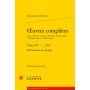 oeuvres complètes