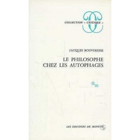 Le philosophe chez les autophages