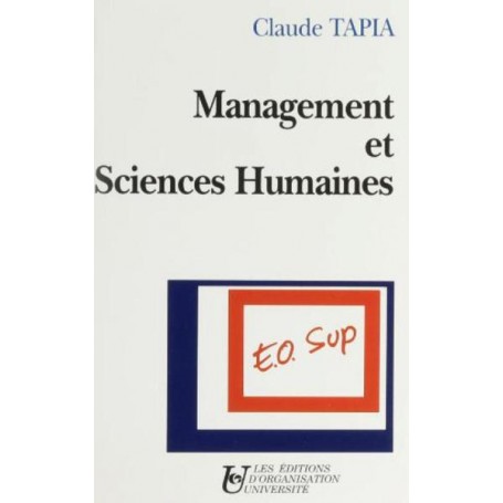 MANAGEMENT ET SCIENCES HUMAINES