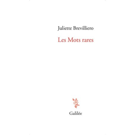 Les mots rares