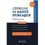 L'épreuve de santé publique