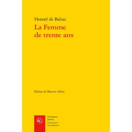 La Femme de trente ans