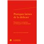 Pratiques latines de la dédicace