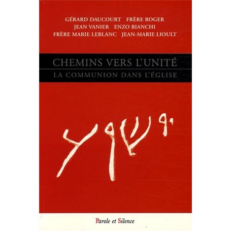 chemins vers l'unite