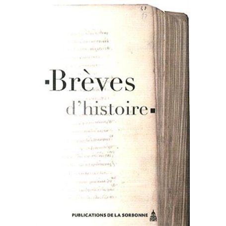 Brèves d'histoire